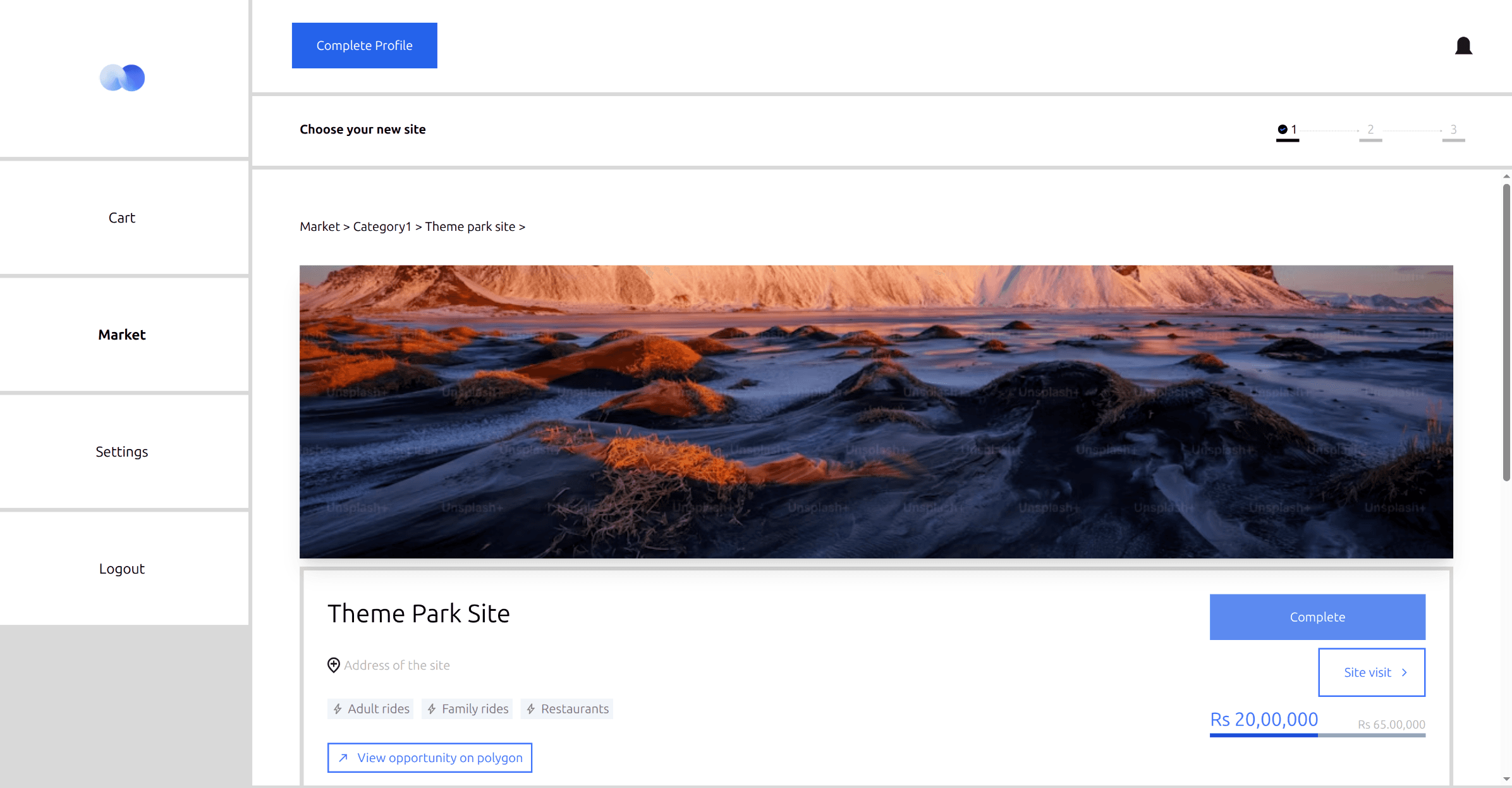 Dashboard Tech Demo – Showcase
