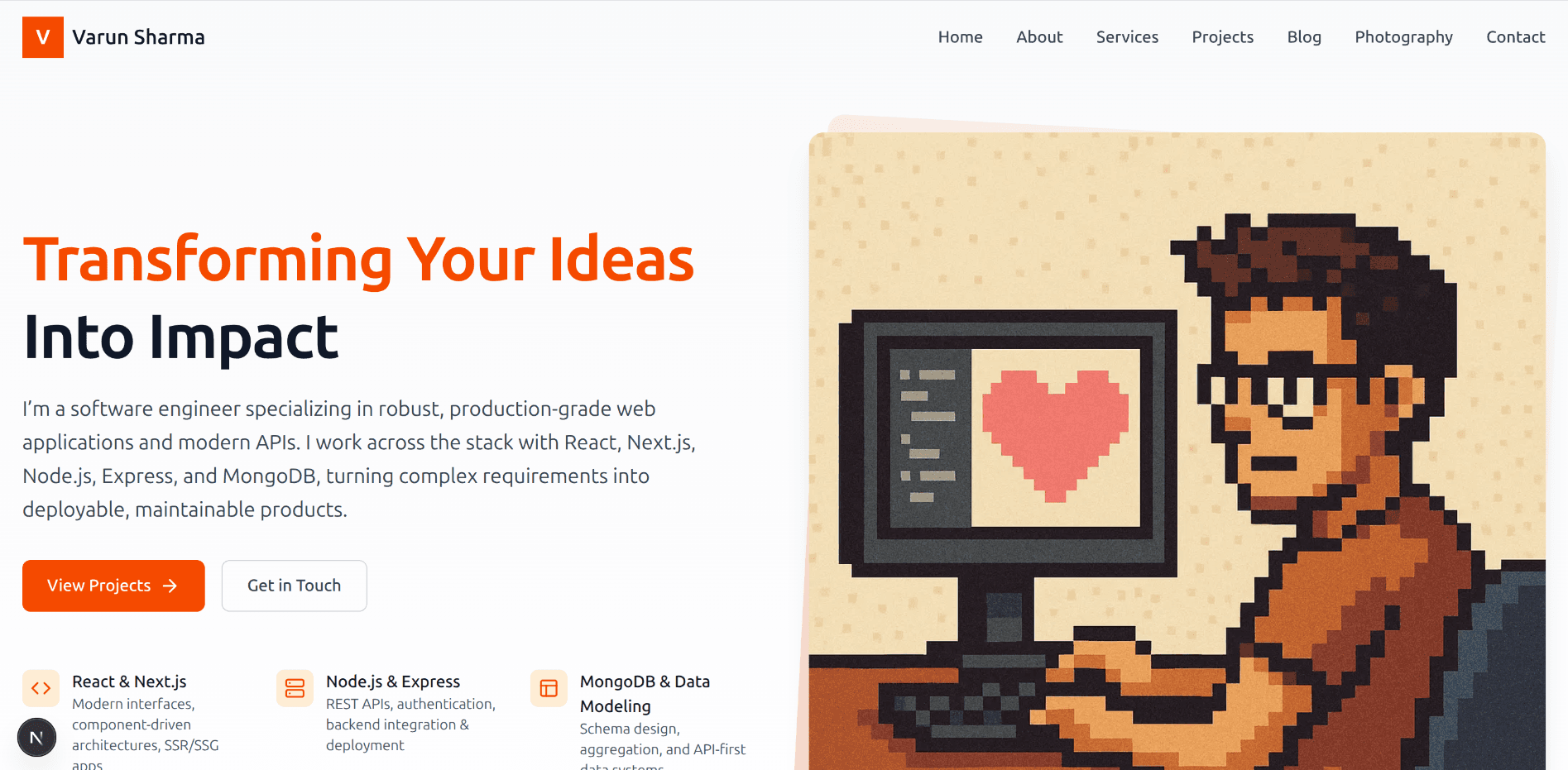 Portfolio Website – v2
